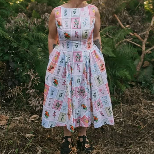 Fiona | Floral Dress