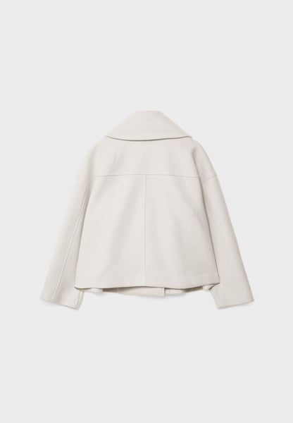 Marga | Women's Double-Breasted Short Jacket - Stylish Outerwear Elegant Fashion